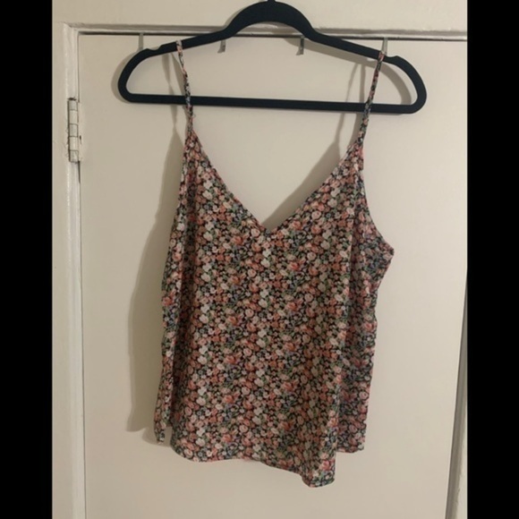 Floral Spaghetti Strap Adjustable Cami Small - Picture 8 of 10
